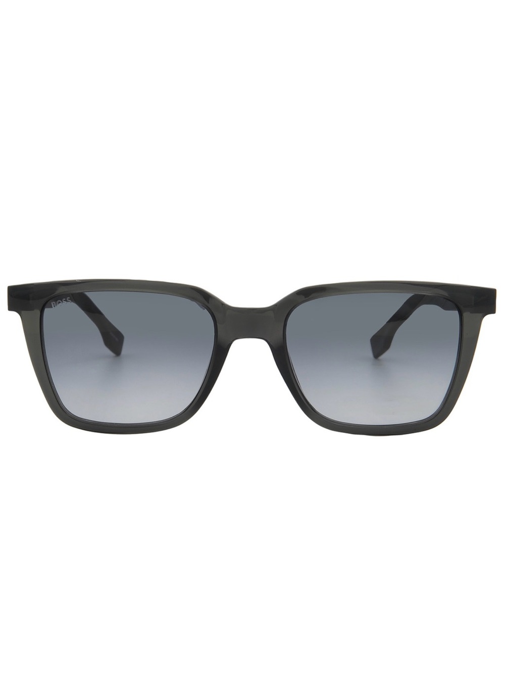 Boss Black Sunglasses with Blue-Gray Gradient Lenses